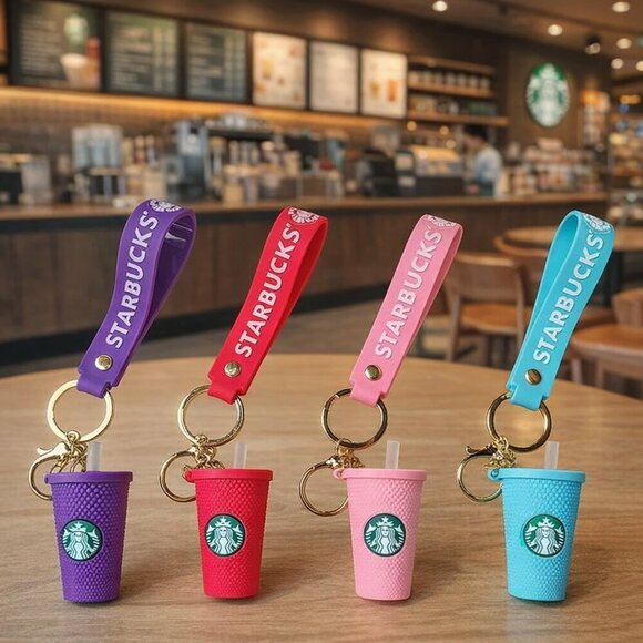 Starbucks Accessories - Starbucks Inspired PVC Venti Tumbler Keychain/Bag Charm
